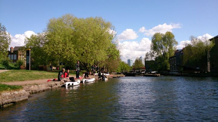 Regent's Canal at Mile End Park