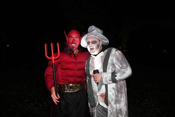 Paul Sammut dresses up for work