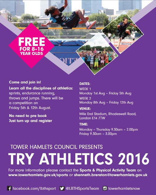 2016 Summer Activities in Mile End Park