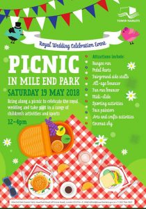 Flyer for Picnic in Mile End Park