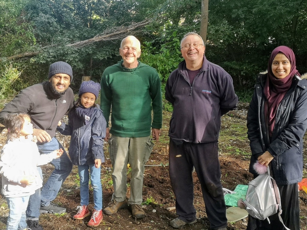 Volunteer Bulb Planters Group Photo