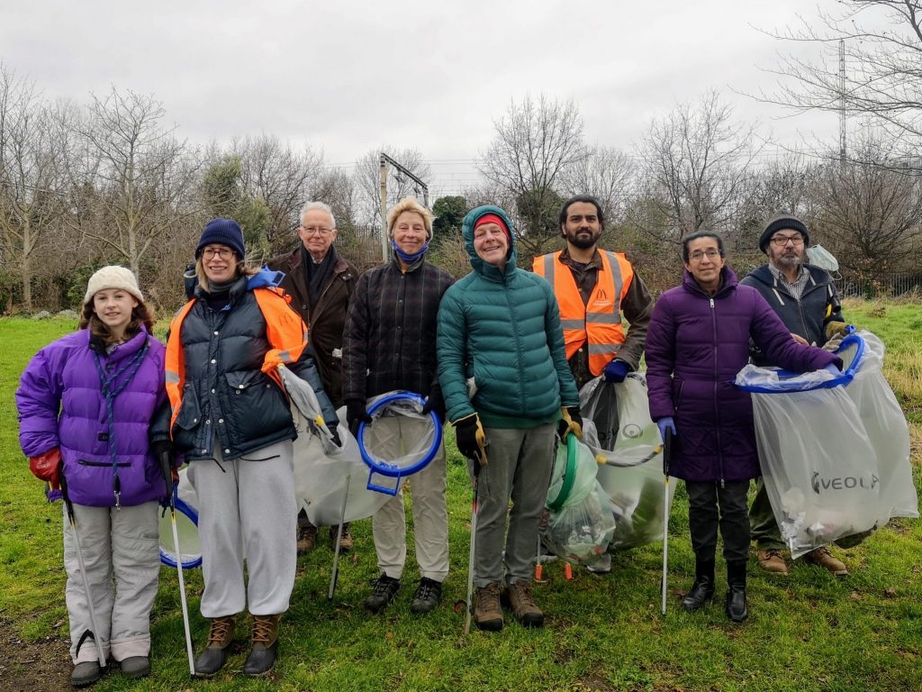 It wasn't as cold as it looks!