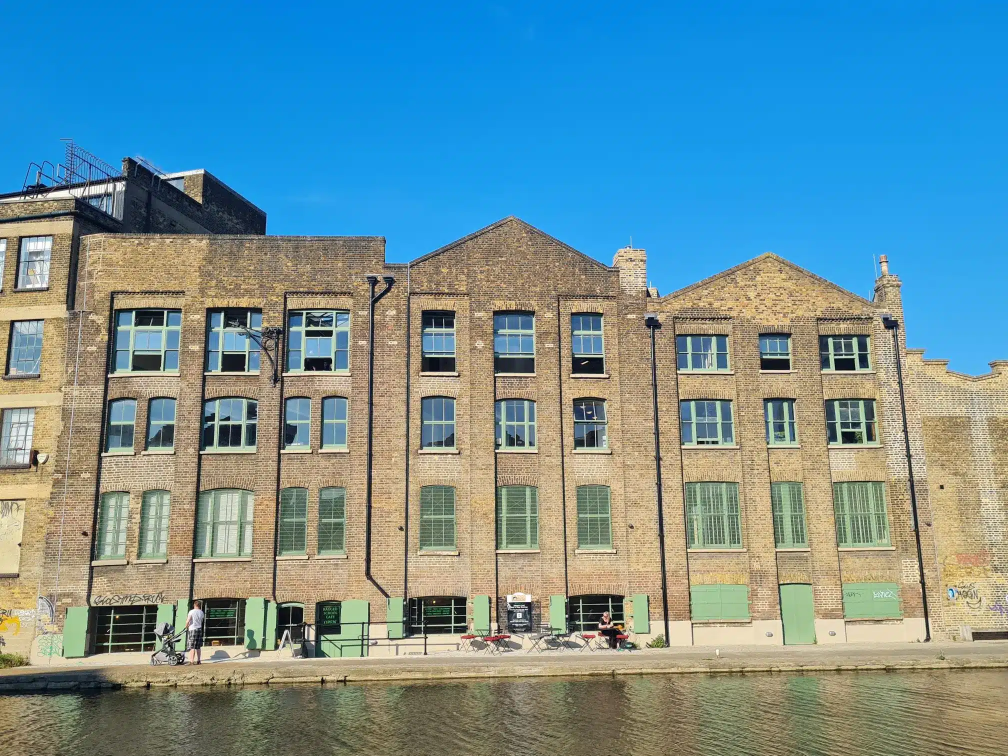 The Ragged School as viewed from the Regents Canal
